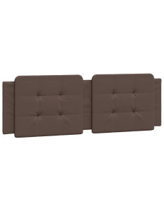 Cuscino Testiera Zadar Marrone 160 cm in Similpelle