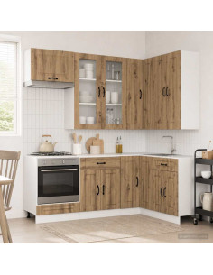 Unità Cucina KALMAR 8 pcs Rovere Artigianale