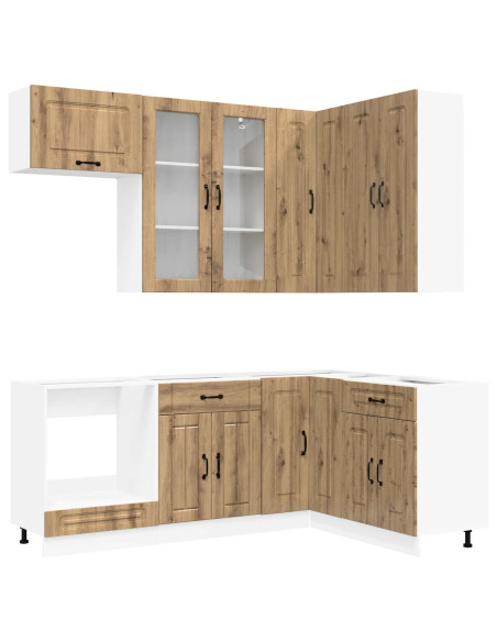 Unità Cucina KALMAR 8 pcs Rovere Artigianale