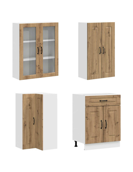 Unità Cucina KALMAR 8 pcs Rovere Artigianale