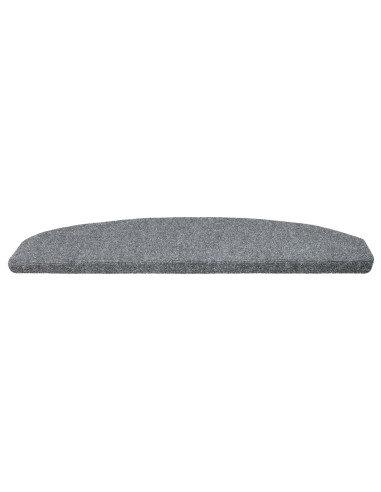 Tappetini per scale autoadesivi 15 pcs Grigio Chiaro