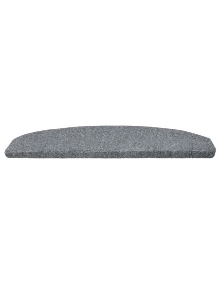 Tappetini per scale autoadesivi 15 pcs Grigio Chiaro