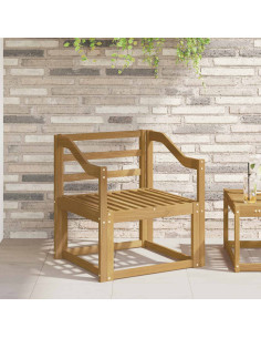 Modulo braccioli 2 pcs Bianco 59 x 4 x 73 cm