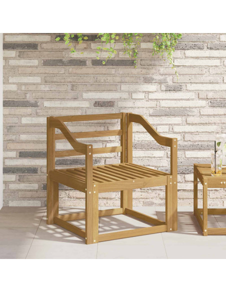 Modulo braccioli 2 pcs Bianco 59 x 4 x 73 cm