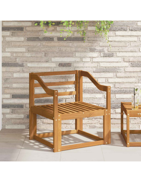 Bracciolo 2 pcs Naturale 59 x 4 x 73 cm