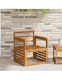 Braccioli 2 pcs Marrone 59 x 6 x 61 cm Legno multistrato