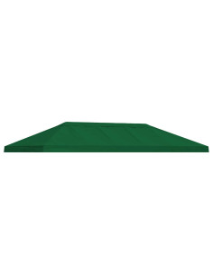 Copertura Tenda Gazebo 6 x 3 m Verde Poliestere 190 2