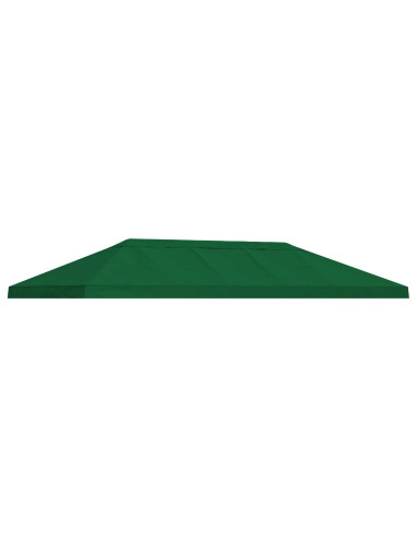 Copertura Tenda Gazebo 6 x 3 m Verde Poliestere 190