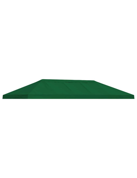 Copertura Tenda Gazebo 6 x 3 m Verde Poliestere 190