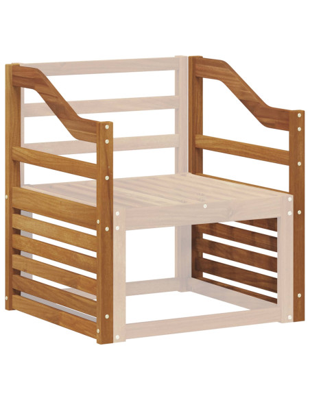 Braccioli 2 pcs Marrone 59 x 4 x 73 cm Legno multistrato