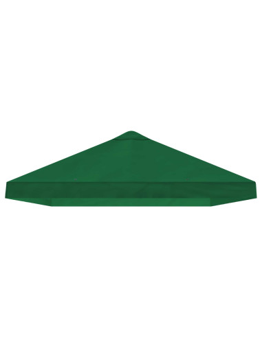 Copertura Tenda Gazebo 6 x 3 m Verde Poliestere 190