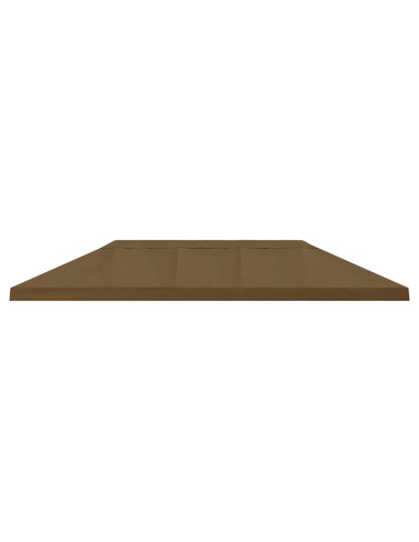 Copertura Tenda Gazebo 6 x 3 m Tortora Poliestere 190