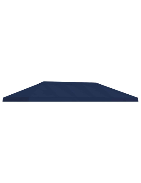 Copertura Tenda Gazebo 6 x 3 m Blu Poliestere 190