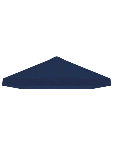 Copertura Tenda Gazebo 6 x 3 m Blu Poliestere 190