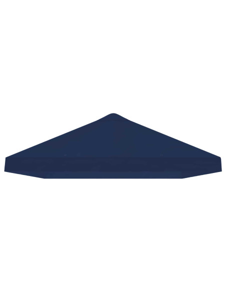 Copertura Tenda Gazebo 6 x 3 m Blu Poliestere 190