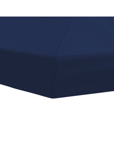 Copertura Tenda Gazebo 6 x 3 m Blu Poliestere 190