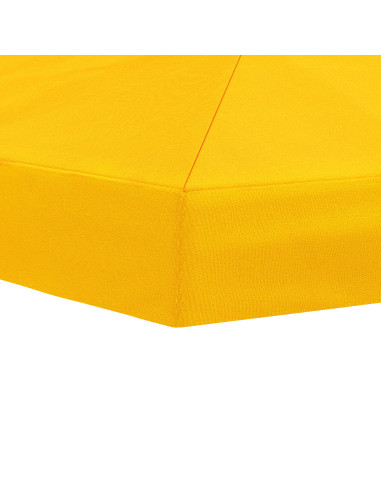 Copertura Tenda Gazebo 6 x 3 m Giallo Poliestere 190