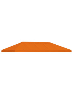 Copertura Tenda Gazebo 6 x 3 m Arancione Poliestere 190 2