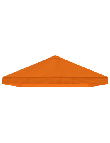 Copertura Tenda Gazebo 6 x 3 m Arancione Poliestere 190