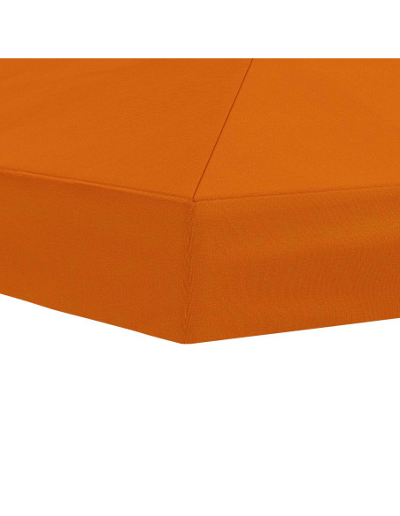 Copertura Tenda Gazebo 6 x 3 m Arancione Poliestere 190