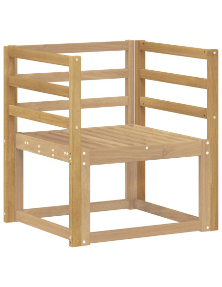 Modulo braccioli 2 pcs Bianco 59 x 4 x 73 cm