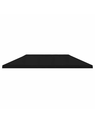Copertura Tenda Gazebo 6 x 3 m Nero Poliestere 190