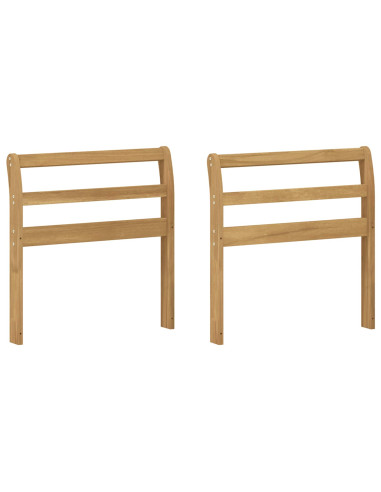 Modulo Braccioli 2 pcs Bianco 58,5 x 8,5 x 60 cm