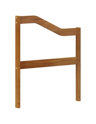 Bracciolo 2 pcs Naturale 59 x 4 x 73 cm