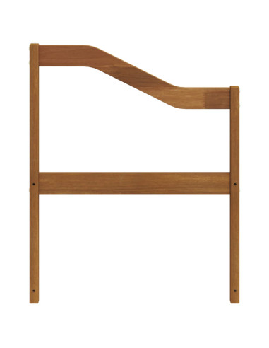 Bracciolo 2 pcs Naturale 59 x 4 x 73 cm