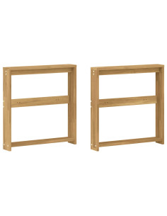 Modulo Braccioli 2 pcs Bianco 58,5 x 10 x 61 cm 2