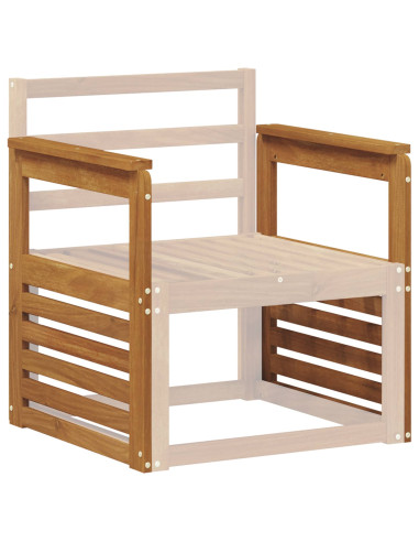 Braccioli 2 pcs Marrone 59 x 6 x 61 cm Legno multistrato