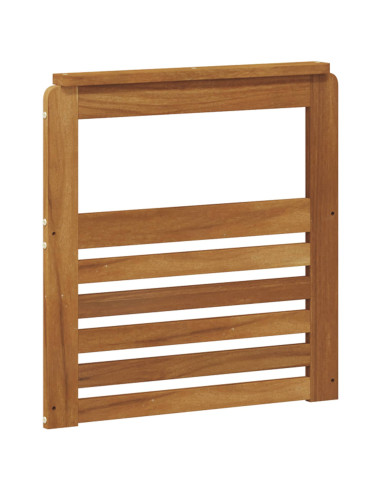 Braccioli 2 pcs Marrone 59 x 6 x 61 cm Legno multistrato