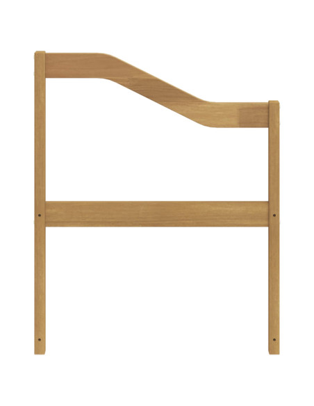 Modulo braccioli 2 pcs Bianco 59 x 4 x 73 cm
