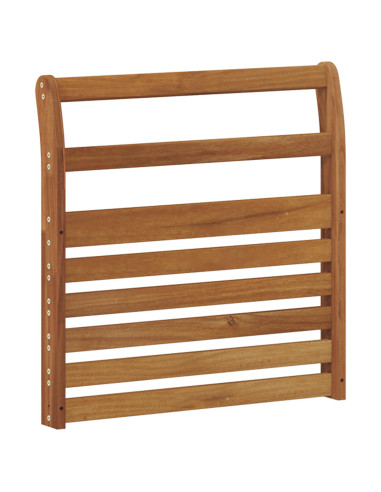 Bracciolo 2 pcs Naturale 58,5 x 8 x 60 cm