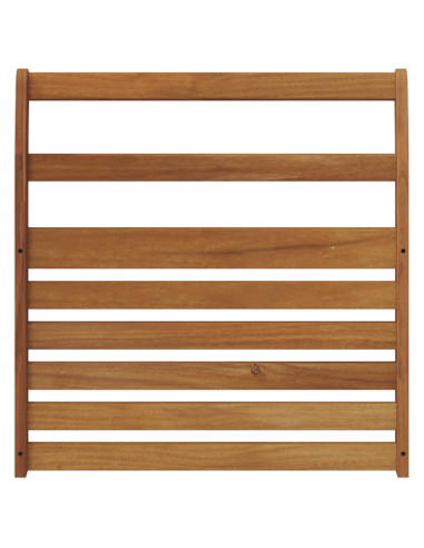 Bracciolo 2 pcs Naturale 58,5 x 8 x 60 cm