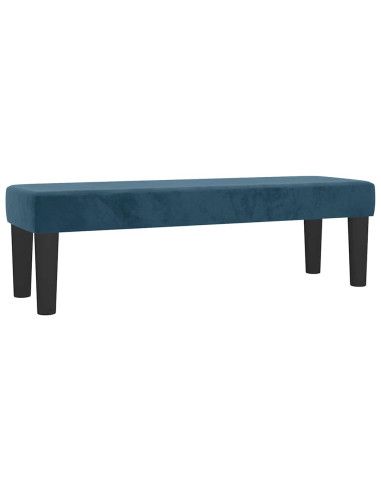 | panchina | Blu scuro 100 x 30 x 30 cm Velluto