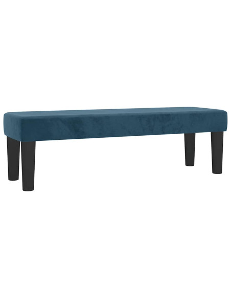| panchina | Blu scuro 100 x 30 x 30 cm Velluto