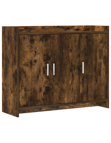 Credenza Rovere Fumo 98,5 x 33 x 80 cm Legno ingegnerizzato