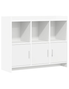Credenza Bianco 98,5 x 33 x 80 cm Legno ingegnerizzato