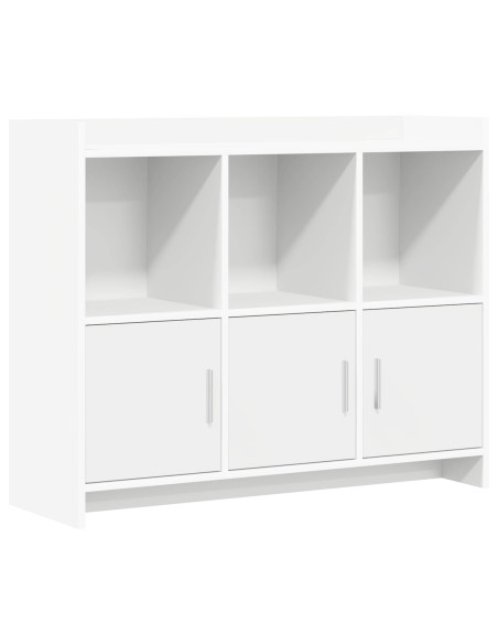 Credenza Bianco 98,5 x 33 x 80 cm Legno ingegnerizzato