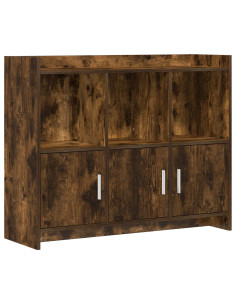 Credenza Rovere Fumo 98,5 x 33 x 80 cm Legno ingegnerizzato