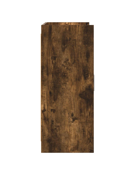 Credenza Rovere Fumo 98,5 x 33 x 80 cm Legno ingegnerizzato