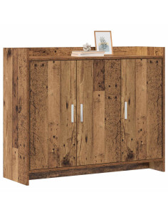 Credenza Legno antico 98,5 x 33 x 80 cm Legno ingegnerizzato 2