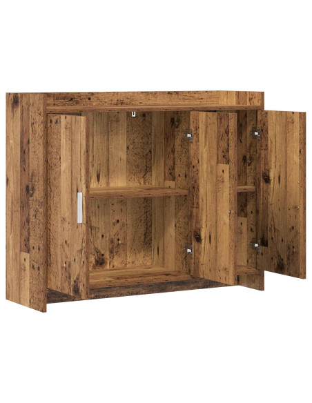 Credenza Legno antico 98,5 x 33 x 80 cm Legno ingegnerizzato