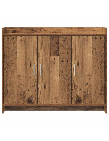 Credenza Legno antico 98,5 x 33 x 80 cm Legno ingegnerizzato