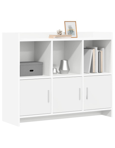 Credenza Bianco 98,5 x 33 x 80 cm Legno ingegnerizzato
