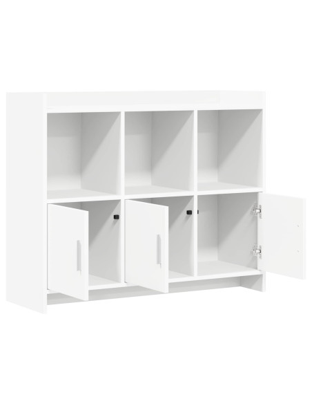 Credenza Bianco 98,5 x 33 x 80 cm Legno ingegnerizzato