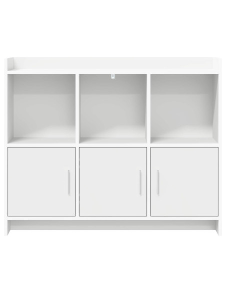 Credenza Bianco 98,5 x 33 x 80 cm Legno ingegnerizzato