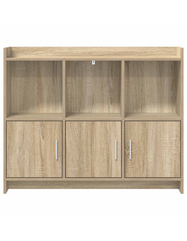 Credenza Rovere Sonoma 98,5 x 33 x 80 cm Legno ingegnerizzato