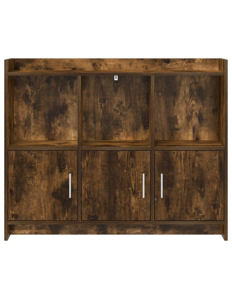 Credenza Rovere Fumo 98,5 x 33 x 80 cm Legno ingegnerizzato